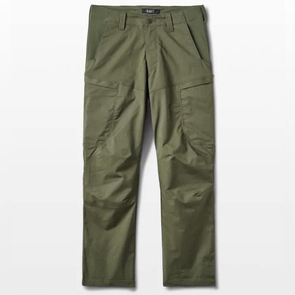 5.11 Tactical Men’s Regular Fit Stretch Apex Cargo Pant- TDU Green 40 X 34- NWOT